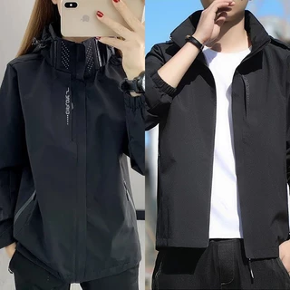 เสื้อกันฝนกลางแจ้ง น้ำหนักเบาทึกระบายอากาศได้ เหมาะสำหรับการตั้งแคมป์และการเดินป่า ใช้ได้ทั้งชายและหญิง