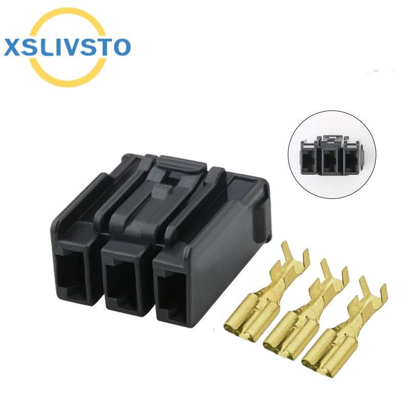 1pcs 3pin ECU กล่องปลั๊ก ECU ACG connector ลวดสําหรับ VARIO 125 150 2018-2019 PCX150 ADV150 สีดํา DJ7037B-7.8-21 G243