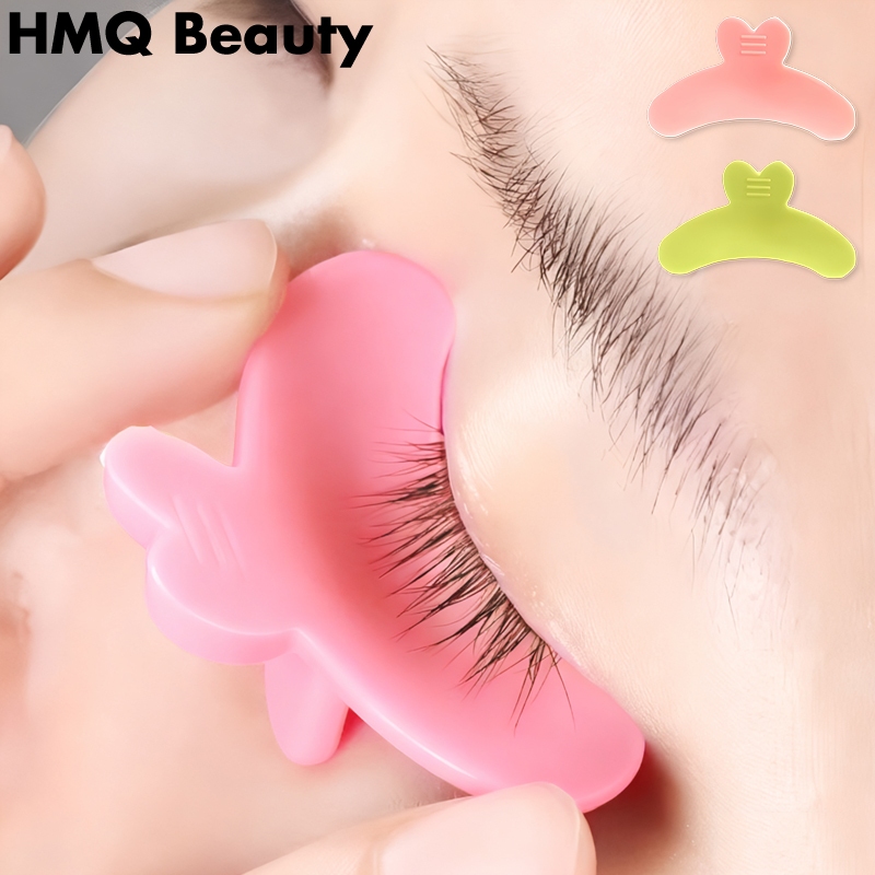 ซิลิโคนแบบใช้ซ้ําได้ Eyelash Lift Pad Lash Perm Curler พร้อม Rods Care Eyelash Isolation Eyelash Softening สําหรับผู้เริ่มต้น