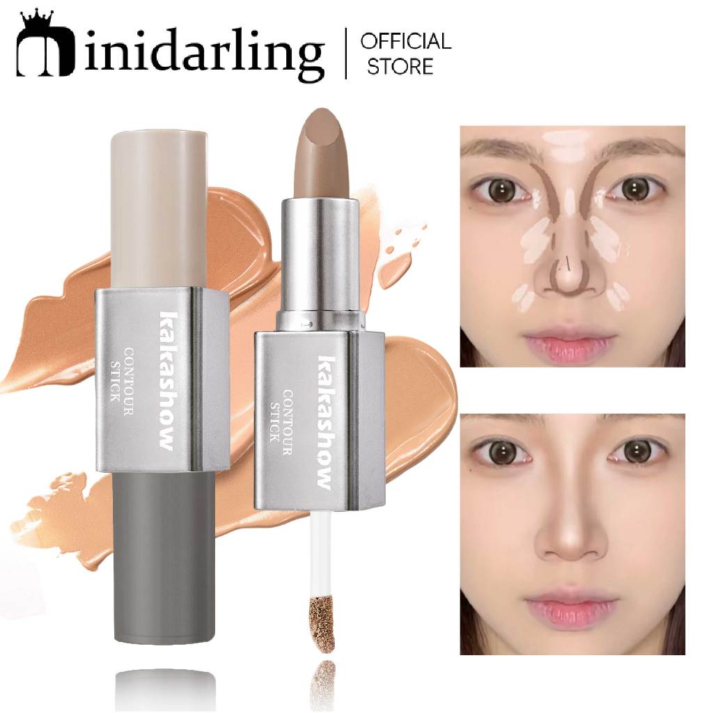 Kakashow Out Of Office Contour และดินสอ Duo สําหรับจมูกและใบหน้าด้วยสูตรติดทนนาน