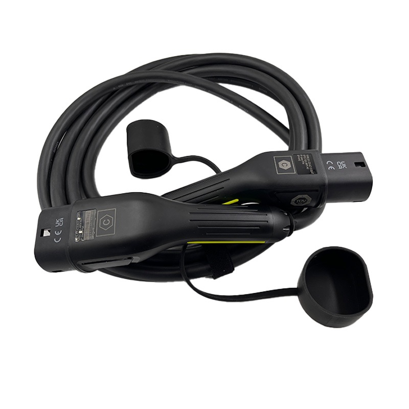 สายชาร์จ EV แบบ Dual Connector  หัวชาร์จ Type 2  สำหรับเครื่องชาร์จสาธารณะ / เชิงพาณิชย์ | 16A / 32A