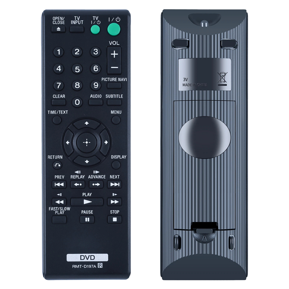 RMT-D197A รีโมทคอนโทรลสําหรับ SONY DVD CD Player DVP-SR110 DVP-SR115 DVP -SR120 SR210P SR310P DVP-SR