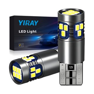 YIRAY 2PCS T10 W5W 194 168 หลอดไฟ LED 3020 18SMD รถอุปกรณ์เส…