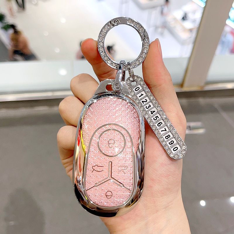 TPU เหมาะสำหรับ GEELY EX2 GELLY Star Wish ฝาครอบกุญแจ 2025 สไตล์ใหม่ Proton e.MAS 5 e.MAS5 eMAS 5 eMAS5 ของขวัญผู้หญิง