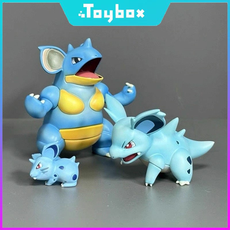 โปเกมอนโปเกมอน 1:20 Weedle Kakuna Beedrill mega Beedrill รุ่น Copy โมเดล PVC แบบจําลอง