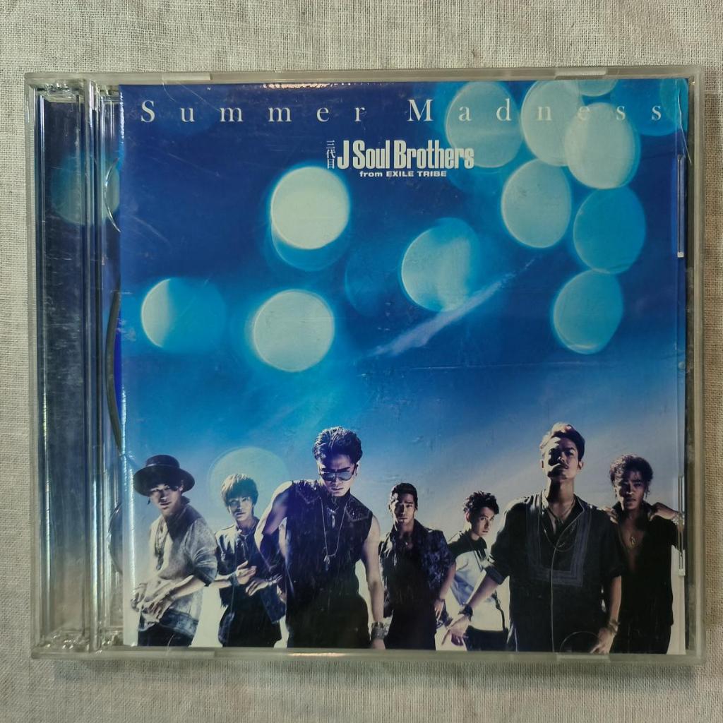 J Soul Brothers New Single Summer Madness 7/8 ..j-pop.  ซีดี+ดีวีดี
