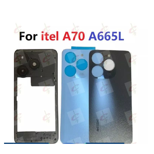 ฝาหลังสําหรับ itel A70 A665L กรอบกลาง