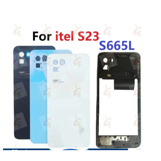 ฝาหลังสําหรับ itel S23 S665L กรอบกลาง