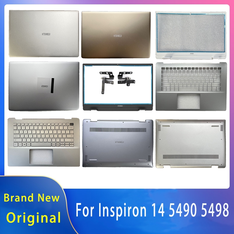 ใหม่สําหรับ Dell Inspiron 5490 5498; อุปกรณ์เสริมแล็ปท็อปปกหลัง Lcd หรือด้านหน้าหรือ Palmrest หรือด้