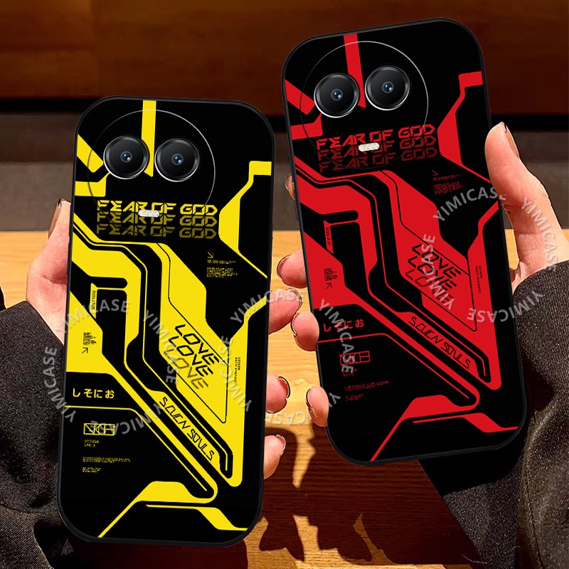 สําหรับRealme 10 10T 11 11X PRO PLUS 4G 5G RMX3630 RMX3661 RMX3612 RMX3780 RMX3770 RMX3771 RMX3740 ฝ