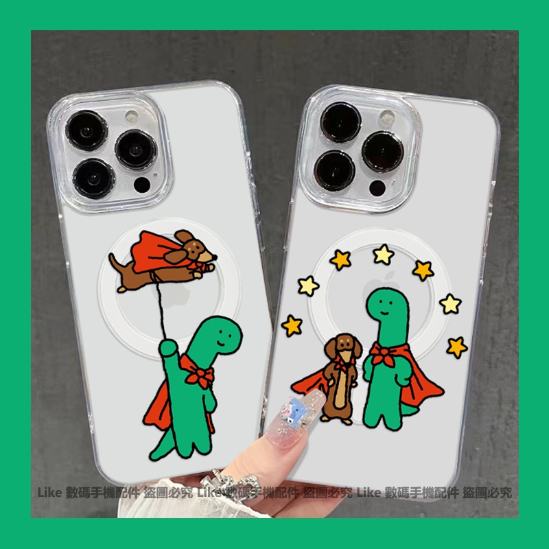 Samsung Apple เคสโทรศัพท์แม่เหล็ก joguman joguman เคสโทรศัพท์ไดโนเสาร์ iphone 17 16 15 14 pro max s2
