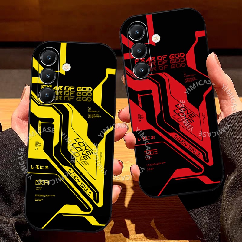 เคสสําหรับ Samsung A17 A56 A36 A26 A16 A70 A70S A50 A50S A30S A20 A30 A20S A10S LTE 5G ฝาครอบเทคโนโล