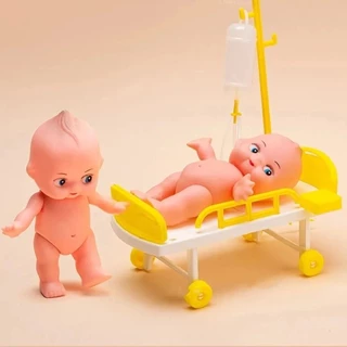 AbHappy หมอของเล่นสําหรับเด็ก 40/59ชิ้น พร้อมเสียงและแสงอุปกรณ์การแพทย์กล่องของเล่นชุดทันตแพทย์ของเล่นเพื่อการศึกษา