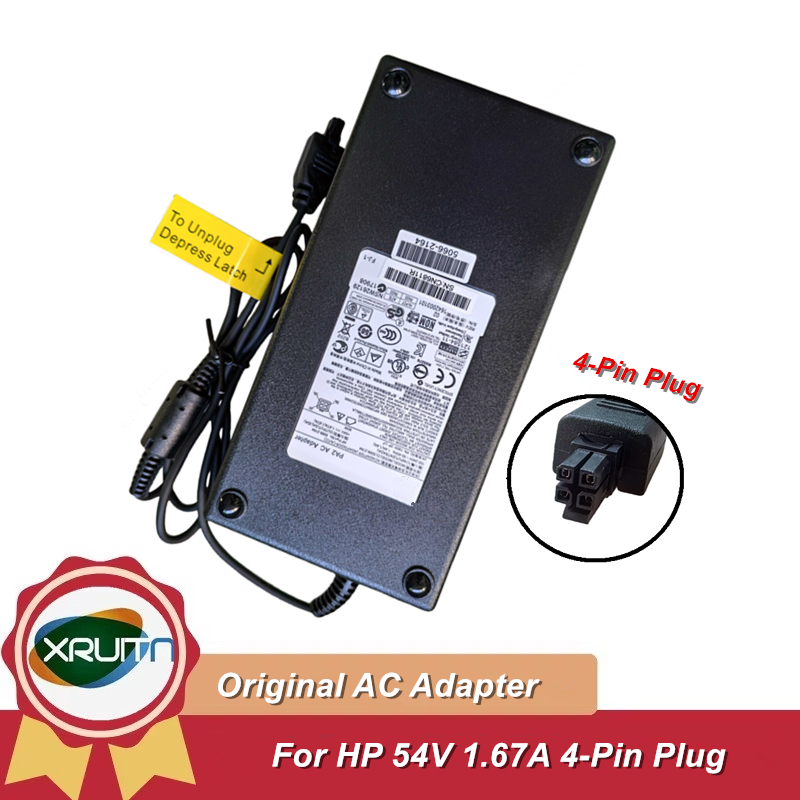 ใหม่ 54V 1.67A PA-1900-2P-LF อะแดปเตอร์ AC 5066-2164 Pa2 สําหรับ HP 2530-8-POE + สวิทช์ 1820 J9982A 