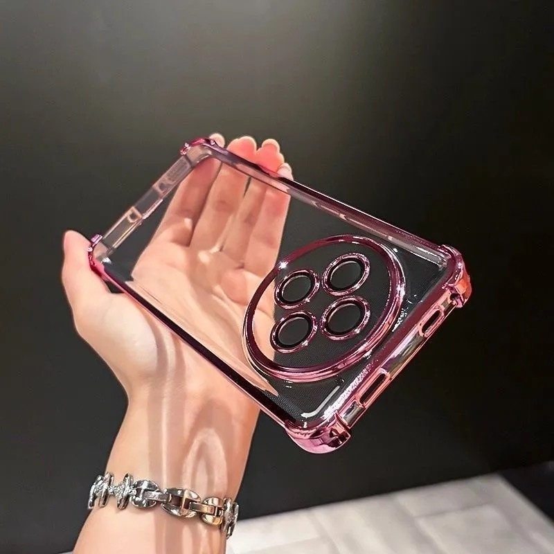 Vivo Y300 Pro Air Cushion กันกระแทกสําหรับ Vivo Y300Pro 5G ถุงลมนิรภัยซิลิโคนนุ่ม TPU สําหรับ Vivo Y