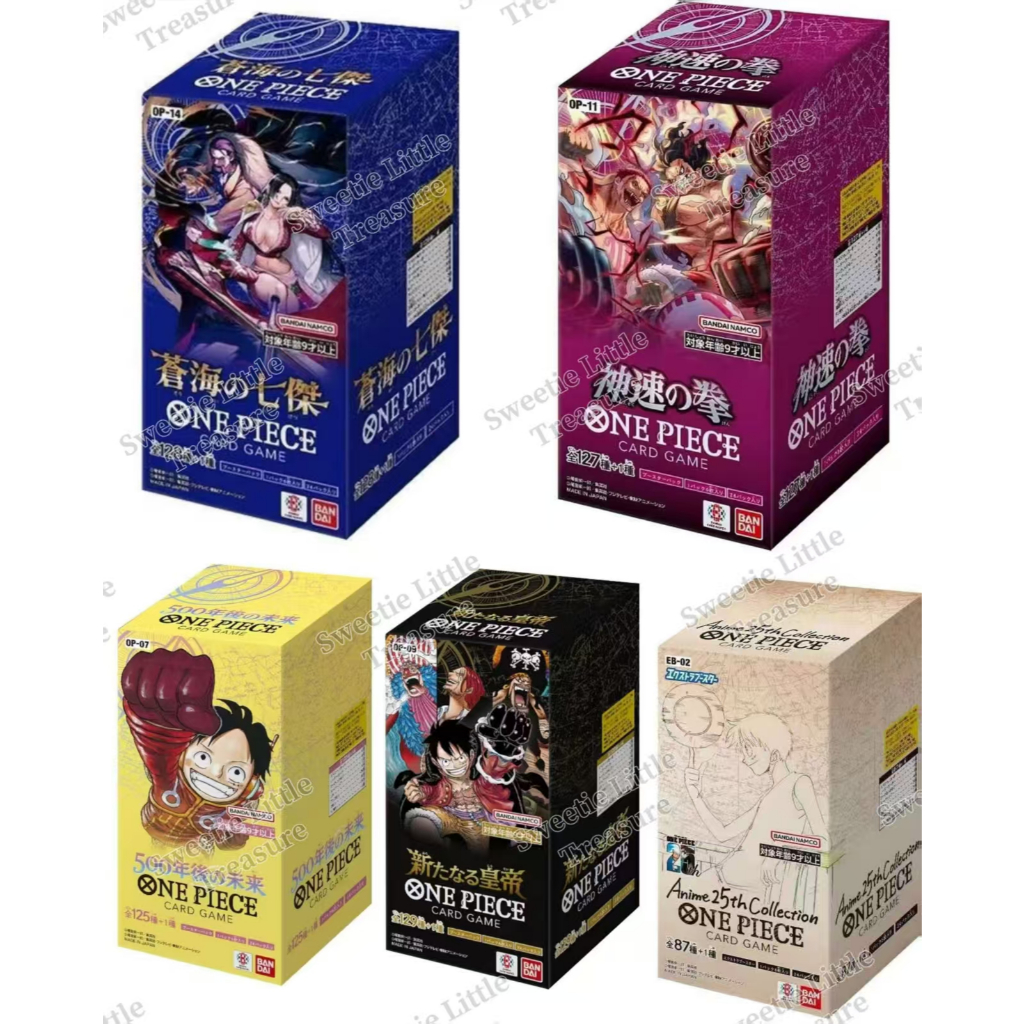 One Piece [Japanese Version]OP07/OP09/OP11/OP14/EB02/One Piece Card Refill Pack Japanese Version Fig