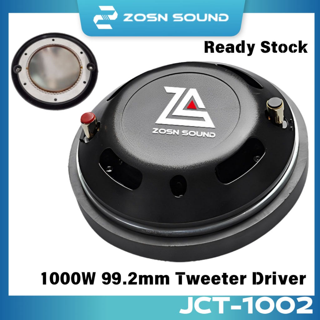 [ZS Audio] 1000w Tweeter Driver Unit 99.2mm Tweeter Voice coil Professional Heavy Titanium (JBL/Peav