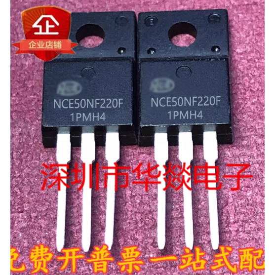 1-5PCS TO-220F NCE50NF220F NCE80R900F NCE20N50 NCE50NF330F ทรานซิสเตอร์ MOS