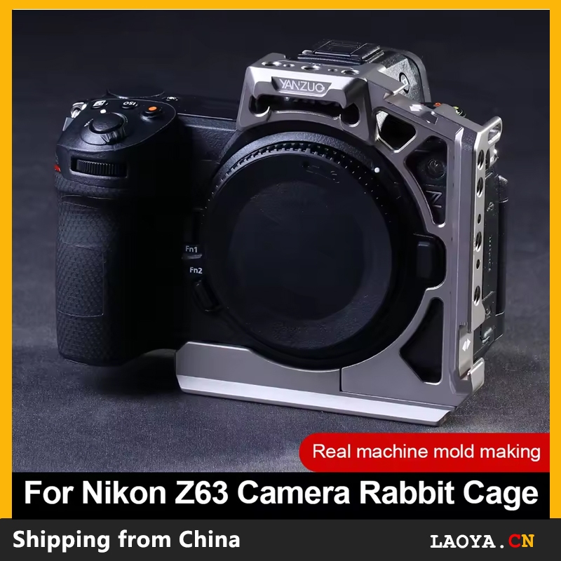 Nikon Z63 Half Cage Digital Slr Camera Z6iii Video Stabilizer Quick Board Cage Accessory Aluminum Al
