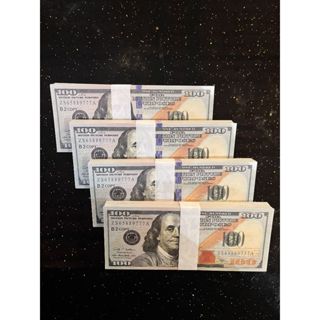 ตกแต่งผนัง 100 ชิ้น Prop เงินพิมพ์เต็มรูปแบบ Stack สําหรับภา…