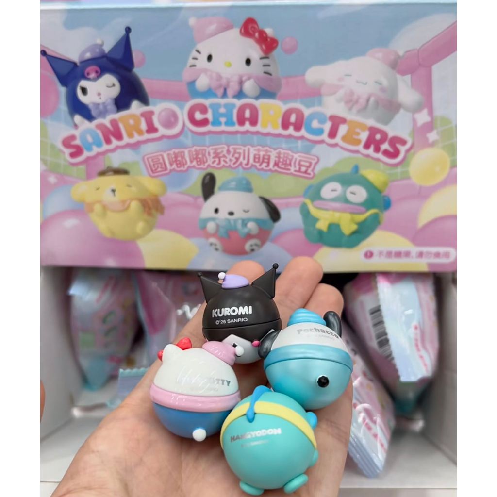 ของแท้ Sanrio Family Doodle Series Cute Grain Blind Bag Hello Kitty Cinnamoroll Around