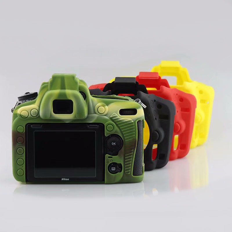 สําหรับ Nikon D750 กล้องซิลิโคนอ่อนนุ่มเคสผิวยาง