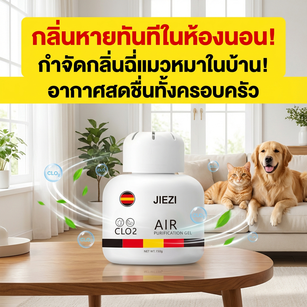 ดับกลิ่นใน 3 วิ!  กำจัดกลิ่นฉี่แมว กำจัดกลิ่นสัตว์เลี้ยง กำจัดกลิ่นทรายแมว กำจัดกลิ่นสุนัข ดับกลิ่นเร็วทันใจ ไม่ฉุน