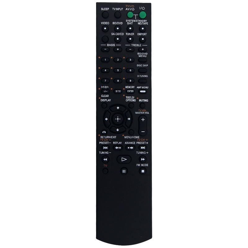 รีโมทคอนโทรลใหม่ RM-AAU055 เข้ากันได้กับ Sony AV Receiver RM AAU055 STR-DH100 STRDH100 อะไหล่