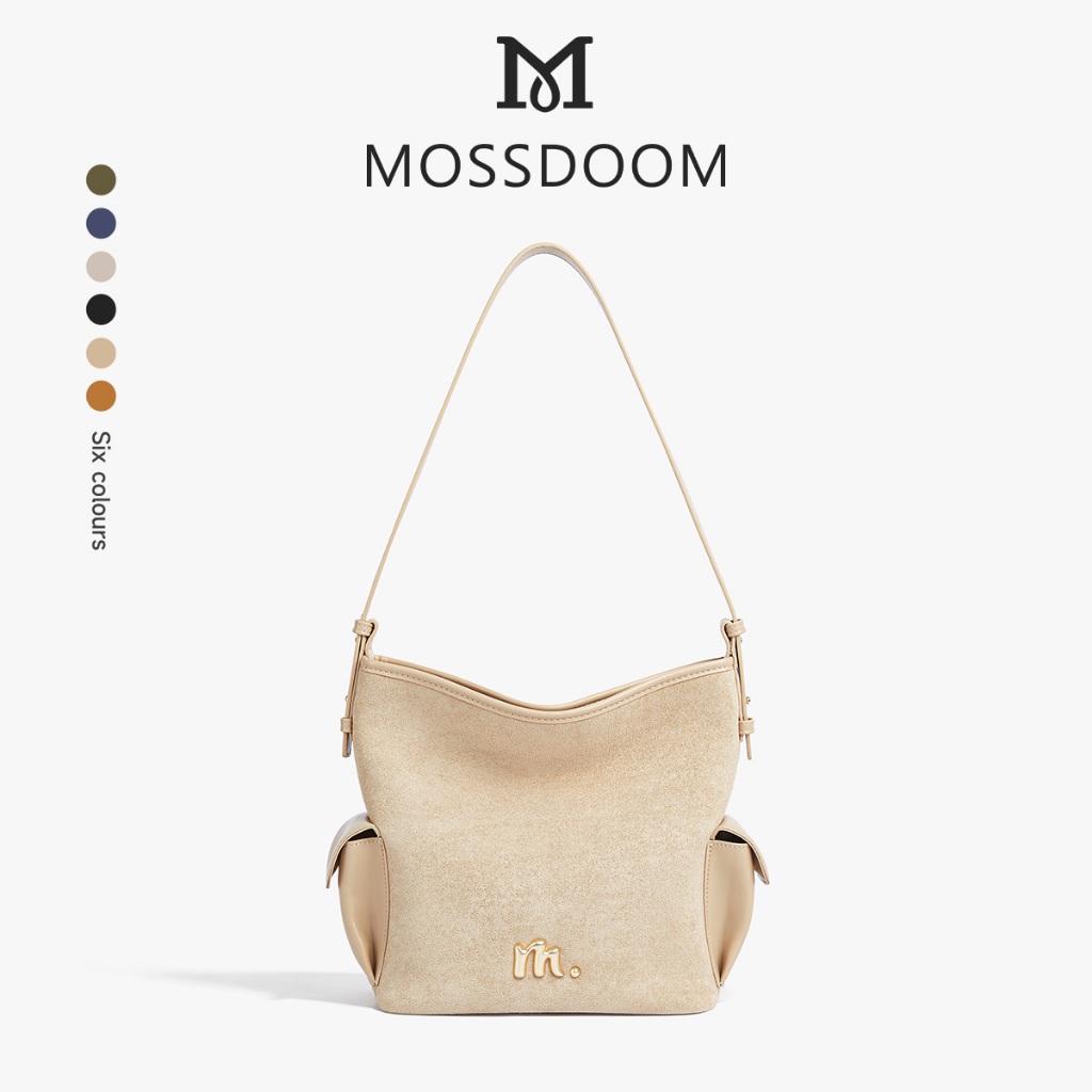 MOSSDOOM Lunor Bag กระเป๋าสะพายไหล่สุดหรู ไฮเอนด์ จุของได้เยอะ มีหลายช่อง หลากสี