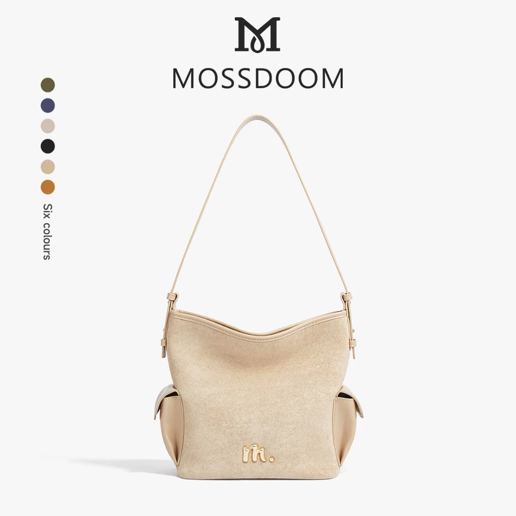 【Special off】MOSSDOOM Lunor Bag กระเป๋าสะพายไหล่สุดหรู ไฮเอนด์ จุของได้เยอะ มีหลายช่อง หลากสี
