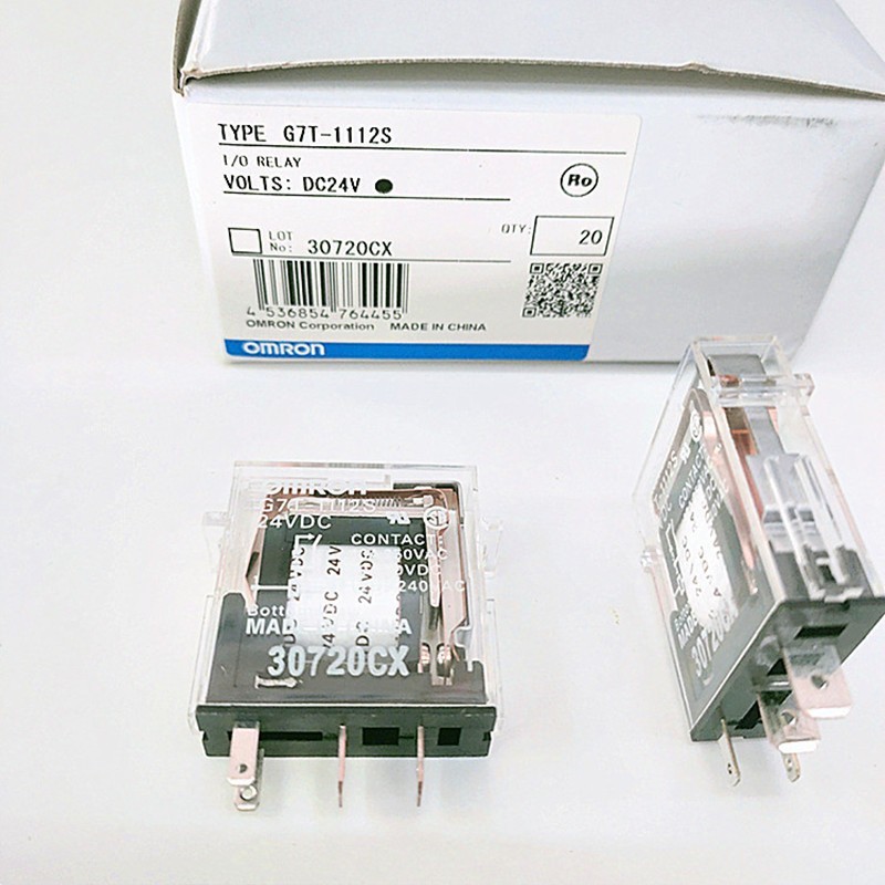 รีเลย์ G7T-1112S 24VDC รีเลย์ G7T-1112S DC24V รีเลย์ 4 พิน