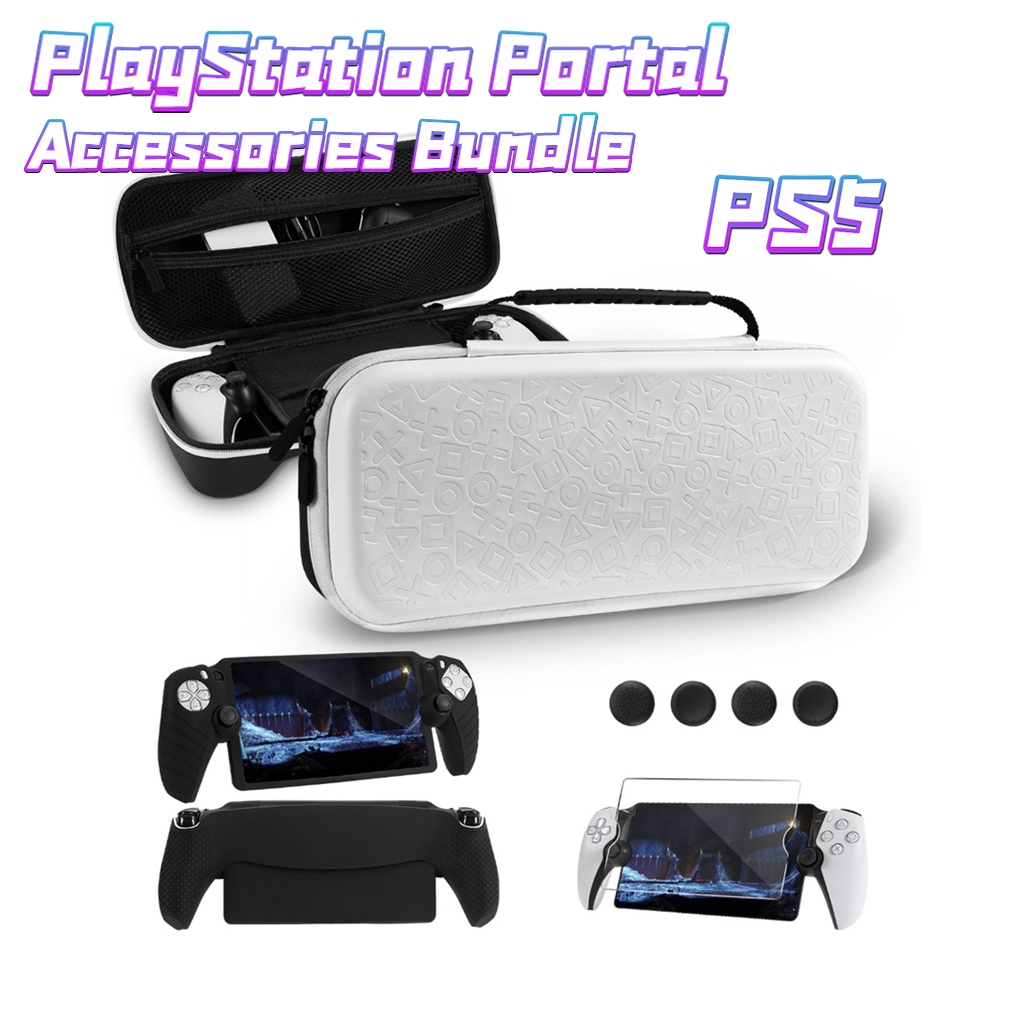 ชุดอุปกรณ์เสริมสําหรับ PlayStation Portal (เข้ากันได้กับชุดอุปกรณ์เสริม PS Portal), กระเป๋าพกพาสําหร