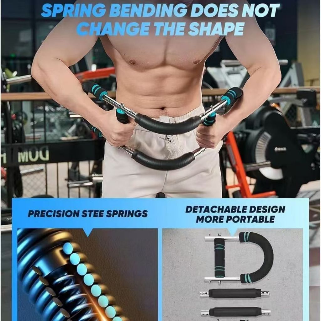 แถบไฟ U-Grip ปรับได้ - เพิ่มขนาดหน้าอก และสร้างกล้ามแขน - รูปที่ 2