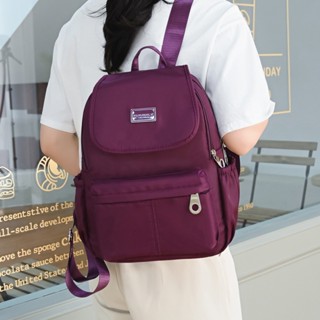 กระเป๋าเป้แฟชั่นสำหรับสตรี ทำจากผ้าอ็อกซ์ฟอร์ด มีความจุมาก เ…