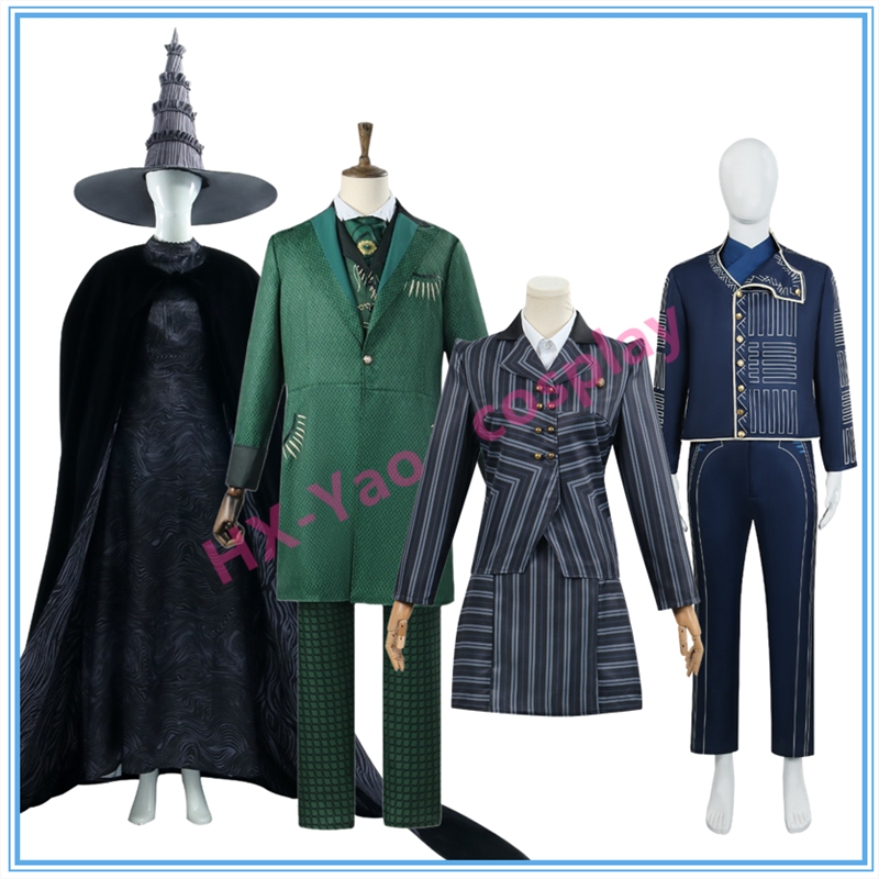 【HX-YAO】Wicked: For Good cosplay Halloween costumes Elphaba Belphegor‌ The Wizard of Oz cosplay