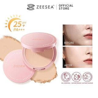 Zeesea Phấn Chống Nắng spf 25 pa + + + + Phấn Phủ Kiềm Dầu Chống Thấm Nước Lâu Trôi 8g