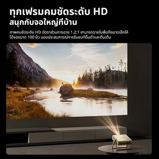 LONAISCI B11 โปรเจคเตอร์ Android 12.0 RAM 2GB ROM 16GB Auto Focus Auto Keystone WiFi Bluetooth ต่อมือถือ