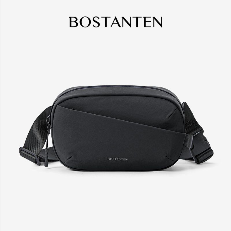 BOSTANTEN กระเป๋าคาดเอวผู้ชาย น้ำหนักเบา กันน้ำ ทนทาน เหมาะสำหรับการเดินทางไปทำงานและกิจกรรมกลางแจ้ง เช่น เดินป่า