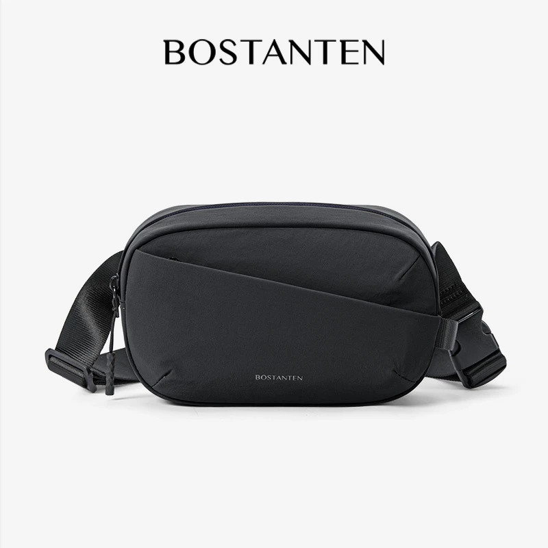 BOSTANTEN กระเป๋าคาดเอวผู้ชาย น้ำหนักเบา กันน้ำ ทนทาน เหมาะสำหรับการเดินทางไปทำงานและกิจกรรมกลางแจ้ง เช่น เดินป่า