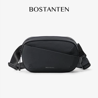 BOSTANTEN กระเป๋าคาดเอวผู้ชาย น้ำหนักเบา กันน้ำ ทนทาน เหมาะสำหรับการเดินทางไปทำงานและกิจกรรมกลางแจ้ง เช่น เดินป่า