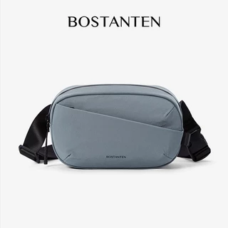 BOSTANTEN กระเป๋าคาดเอวผู้ชาย น้ำหนักเบา กันน้ำ ทนทาน เหมาะสำหรับการเดินทางไปทำงานและกิจกรรมกลางแจ้ง เช่น เดินป่า