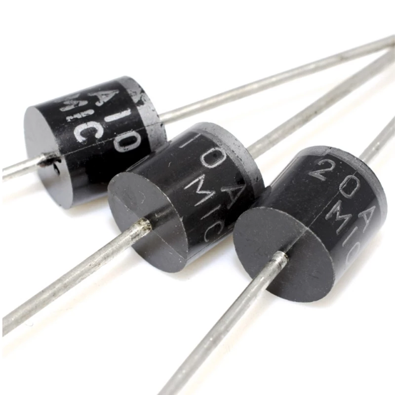 10PCS 10A10 Shoteki ไดโอด High Power R-6 1000V ยาวฟุต 10A/1000V 10 ชิ้น