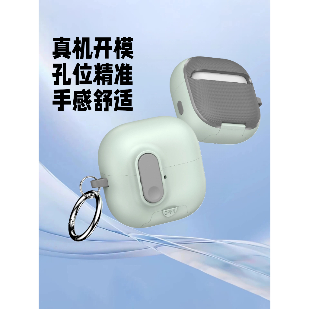 เคสสําหรับ หัวเว่ย ฟรีคลิป 2 ฝาครอบป้องกัน, ฝาครอบป้องกันกันกระแทกแบบเต็มตัวพร้อมเชือกเส้นเล็ก - รูปที่ 4