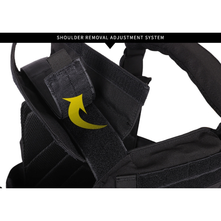 🔥จัดส่งภายในประเทศ🔥เสื้อกั๊กยุทธวิธี YAKEDA ผ้าโพลีเอสเตอร์ 1,000D พร้อมอุปกรณ์เสริมถอดได้สะดวก - รูปที่ 7