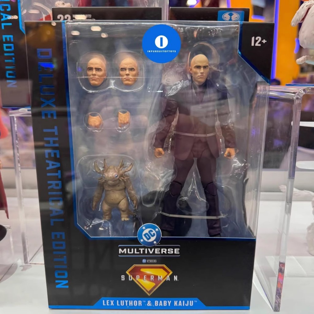 ภาพยนตร์ McFarlane Superman: Lex Luthor and the Monster Action Figure