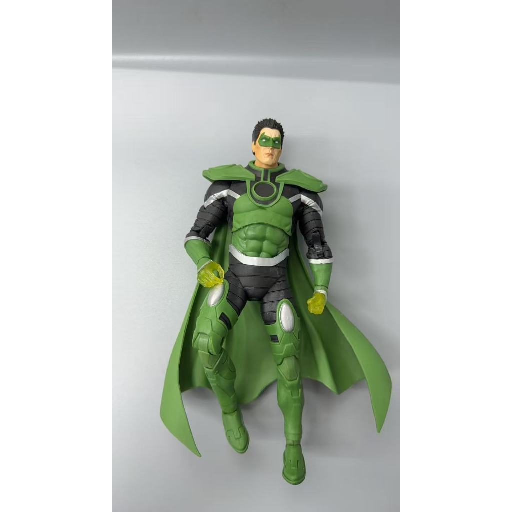 (ไม่มีกล่อง) McFarlane Parallax Dolphin Jordan Green Lantern Action Figure