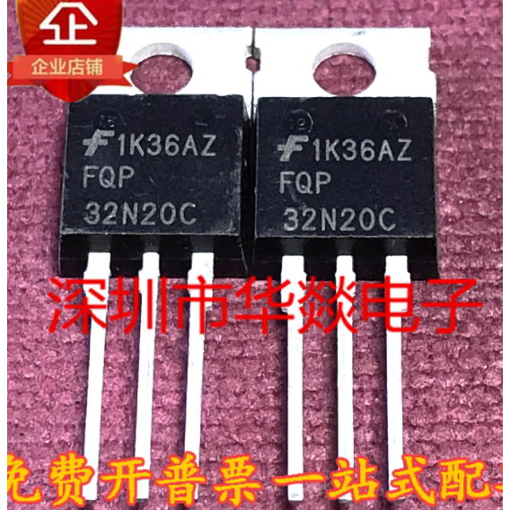 1-5PCS TO-220 FQP32N20C FQP70N10 FQP55N10 FQP17P06 FQP55N06 FQP58N08 MOS ทรานซิสเตอร์