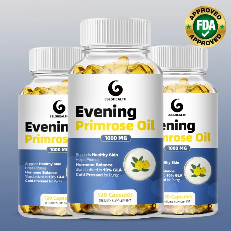 Lshealth Evening Primrose Oil น้ำมันอีฟนิ่งพริมโรส 1000mg บำรุงผิว - รูปที่ 1