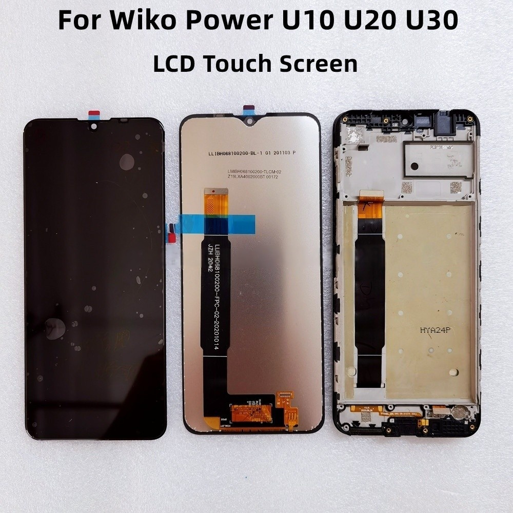 Original สําหรับ Wiko Power U10 U20 U30 จอแสดงผล LCD Touch Panel Digitizer สําหรับ Wiko U10 LCD U20 LCD V745 / V750 หน้าจอ U30 จอแสดงผล