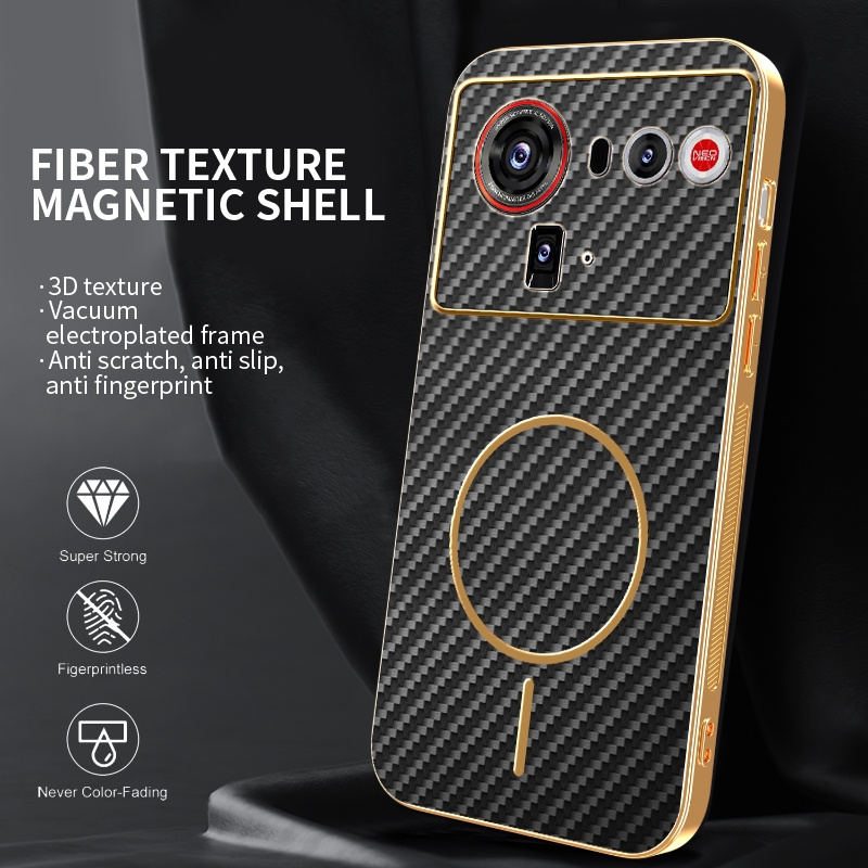 ปลอกสําหรับ ZTE nubia Z80 Ultra 5G Z80Ultra nubiaZ80Ultra Z80U NX741J เคสโทรศัพท์แม่เหล็กไร้สายชาร์จ